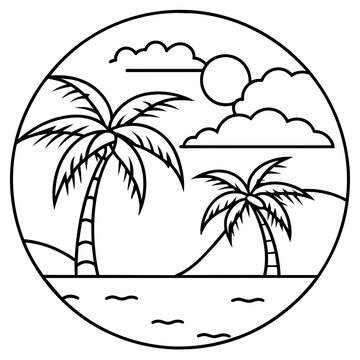          Summer vibes vector illustration.

