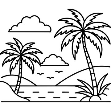          Summer vibes vector illustration.
