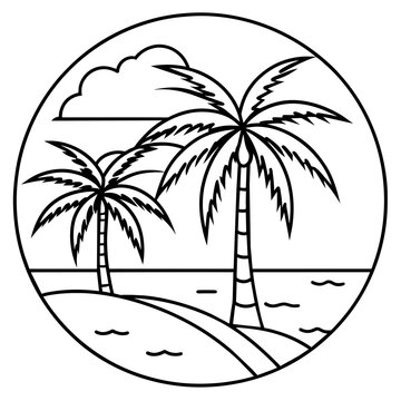          Summer vibes vector illustration.
