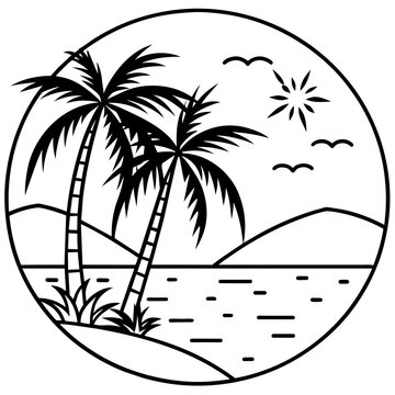          Summer vibes vector illustration.
