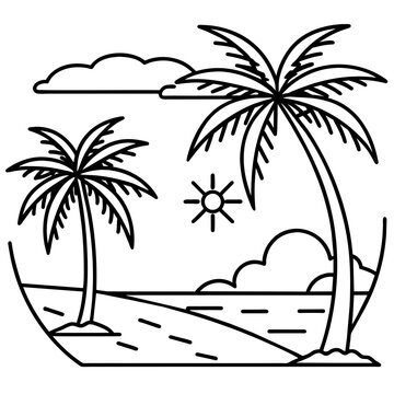          Summer vibes vector illustration.
