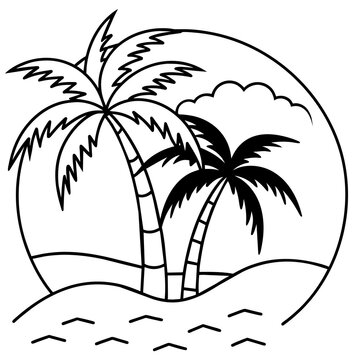          Summer vibes vector illustration.
