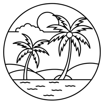          Summer vibes vector illustration.
