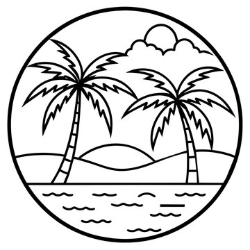          Summer vibes vector illustration.
