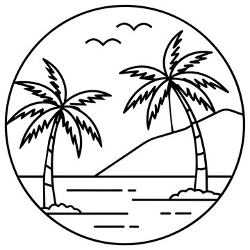          Summer vibes vector illustration.
