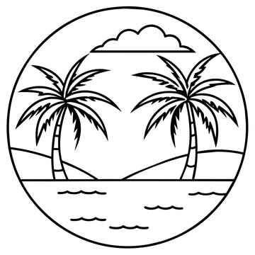          Summer vibes vector illustration.
