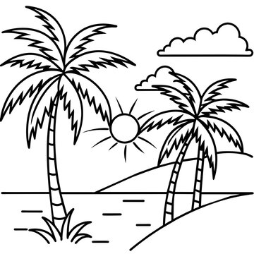          Summer vibes vector illustration.

