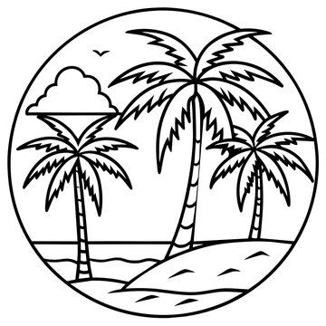          Summer vibes vector illustration.
