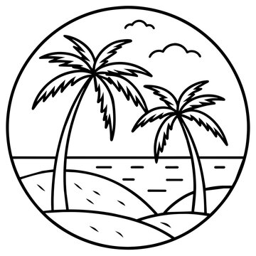          Summer vibes vector illustration.

