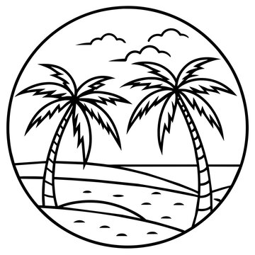          Summer vibes vector illustration.
