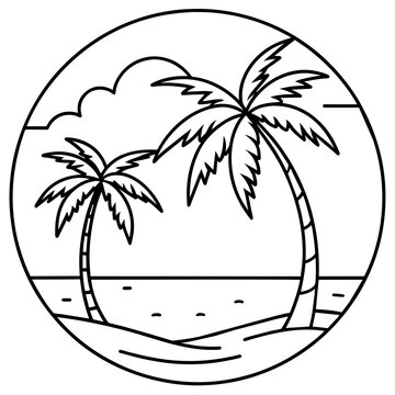         Summer vibes vector illustration.
