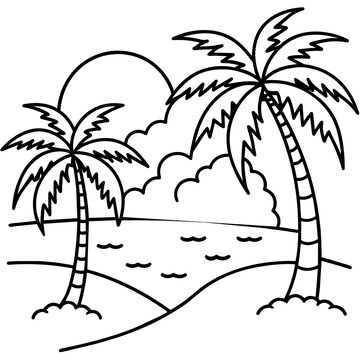          Summer vibes vector illustration.
