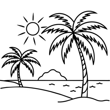          Summer vibes vector illustration.
