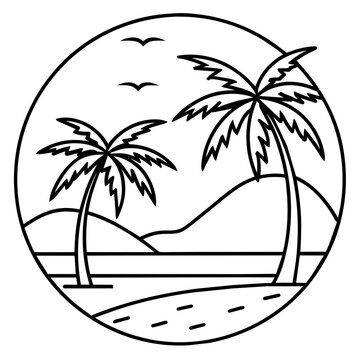          Summer vibes vector illustration.

