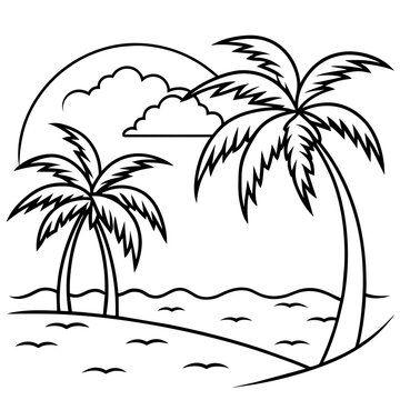          Summer vibes vector illustration.

