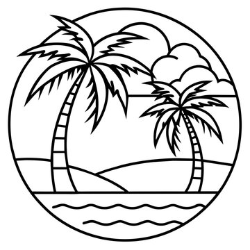          Summer vibes vector illustration.
