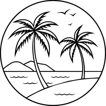          Summer vibes vector illustration.
