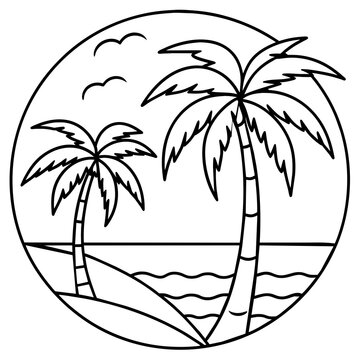          Summer vibes vector illustration.
