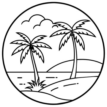          Summer vibes vector illustration.
