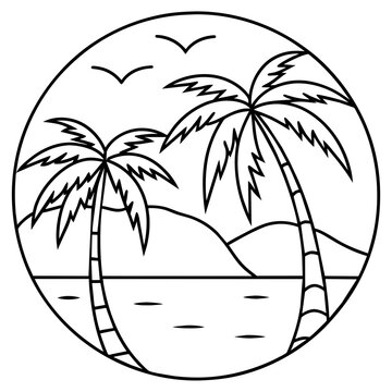          Summer vibes vector illustration.
