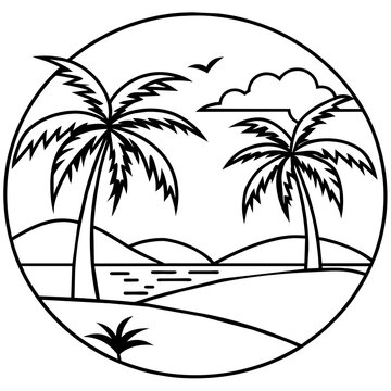          Summer vibes vector illustration.
