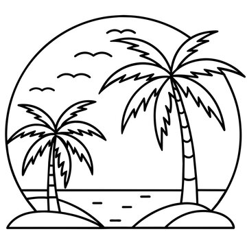          Summer vibes vector illustration.
