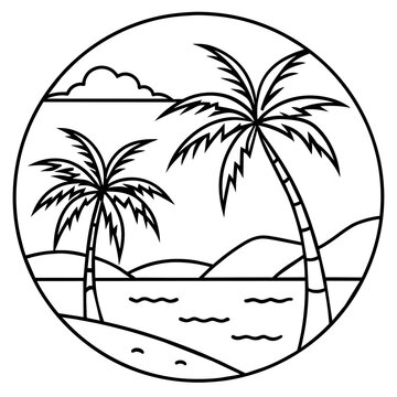          Summer vibes vector illustration.
