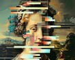 Renaissance Glitch, classic Renaissance paintings corrupted by digital glitches Pixelated faces or distorted landscapes with a touch of oldworld grandeur