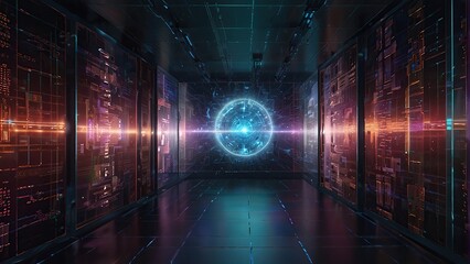 binary code tunnel