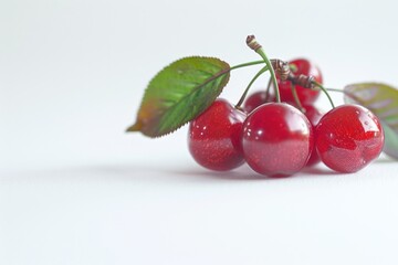 Poster - Juicy cherries ready for picking, great for food blogs