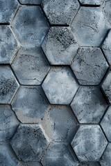 Poster - Detailed view of a cement wall, perfect for background use