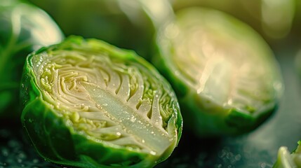 Aufkleber - A close up of a piece of food on a table. Ideal for food blogs or restaurant promotions