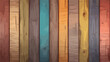 Old grungy colorful wood background .. 2d flat cartoon