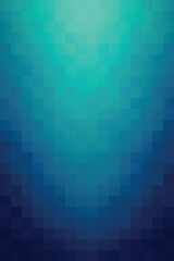 Wall Mural - dark blue mosaic background gradient to green. vertical abstract pattern. square pixel shape. design