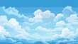 Summer blue sky clouds background. Beauty clear clo