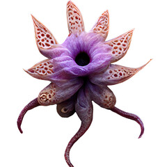 Sci-fi Alien Flowers AI art generated using Midjourney.