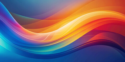 Multiple neon color abstract background