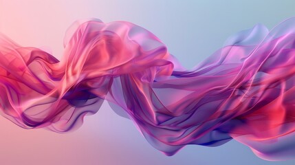 Poster - Elegant and smooth fashion flying cloth. Abstract background.