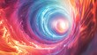 abstract colorful background with spiral effect, fractal image
