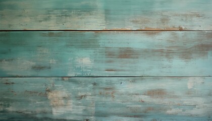 Wall Mural - old green wood texture