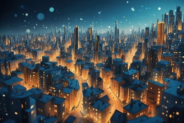 Canvas Print - artistic background