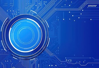 Poster - Abstract technology background,communication concept