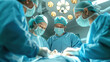 © mikhailberkut - Professional Medical Team Performing Surgery in Operating Room