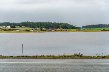 Wall Mural - Oak Harbor Pond