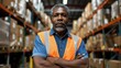 © MP Studio - Confident Warehouse Senior Worker