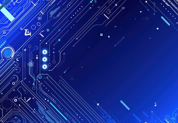 Poster - Abstract technology background,communication concept