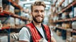 © MP Studio - Smiling Warehouse Worker Portrait