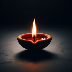 Happy Diwali Diya background 