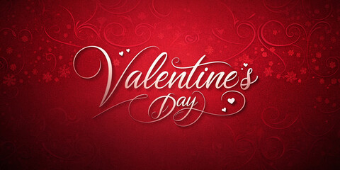 Wall Mural - Happy valentine's day background