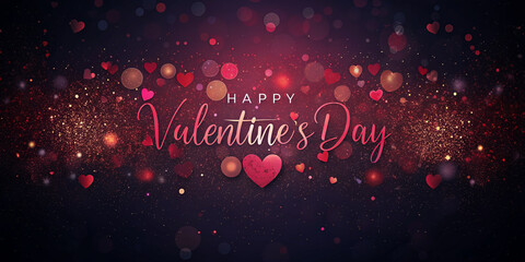 Wall Mural - Happy valentine's day background